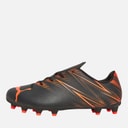 Puma Junior Attacanto FG/AG Firm/Artificial Ground Football Boots Puma Black/Glowing Red