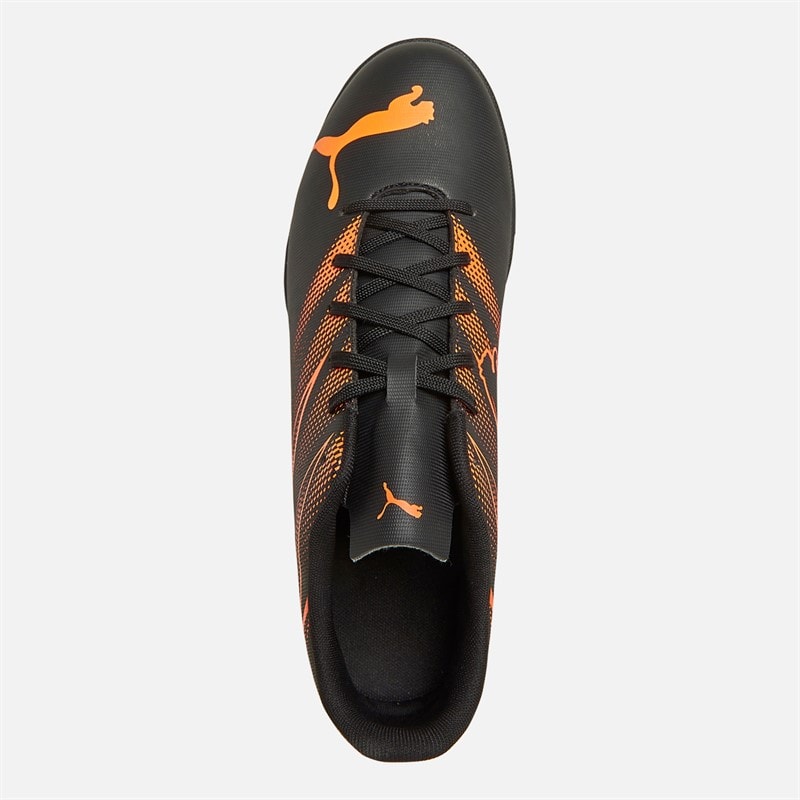 Puma Mens Attacanto TT Astro Football Boots Puma Black/Glowing Red - Image 4