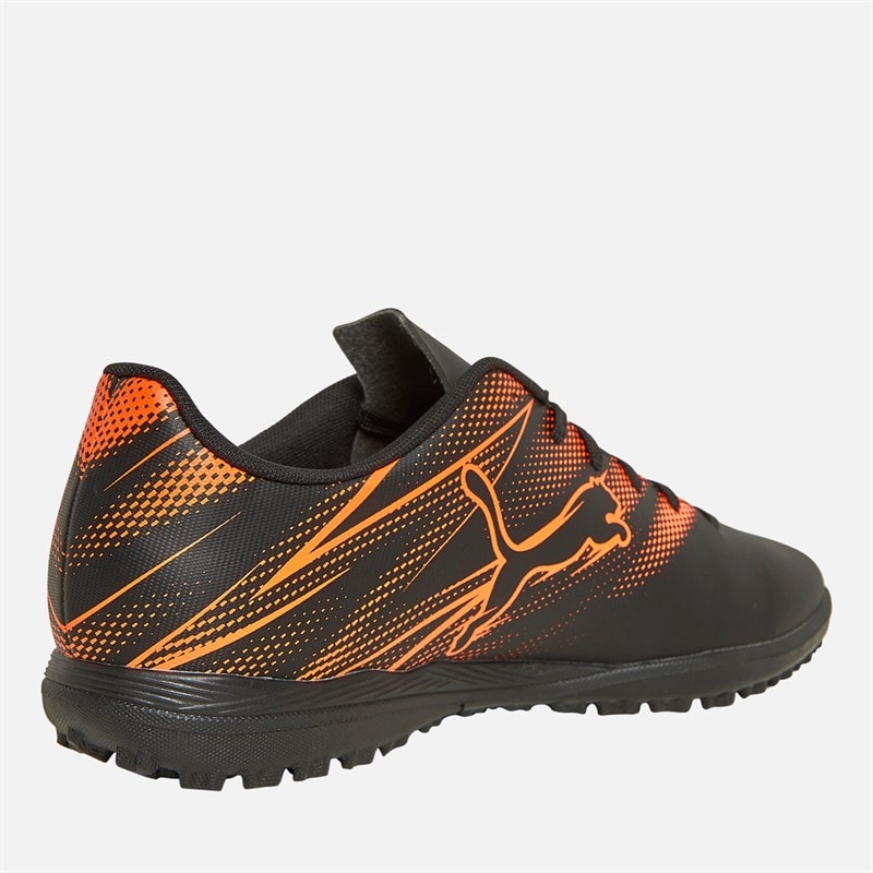 Puma Mens Attacanto TT Astro Football Boots Puma Black/Glowing Red - Image 5