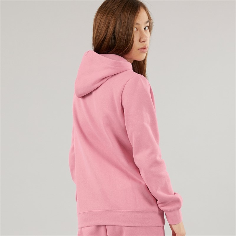 Puma Girls Sportstyle Fleece Hoodie Mauved Out - Image 2