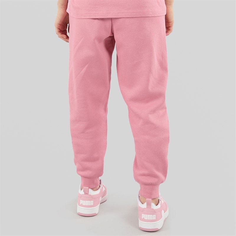 Puma Girls Sportstyle Fleece Sweatpants Mauved Out - Image 2