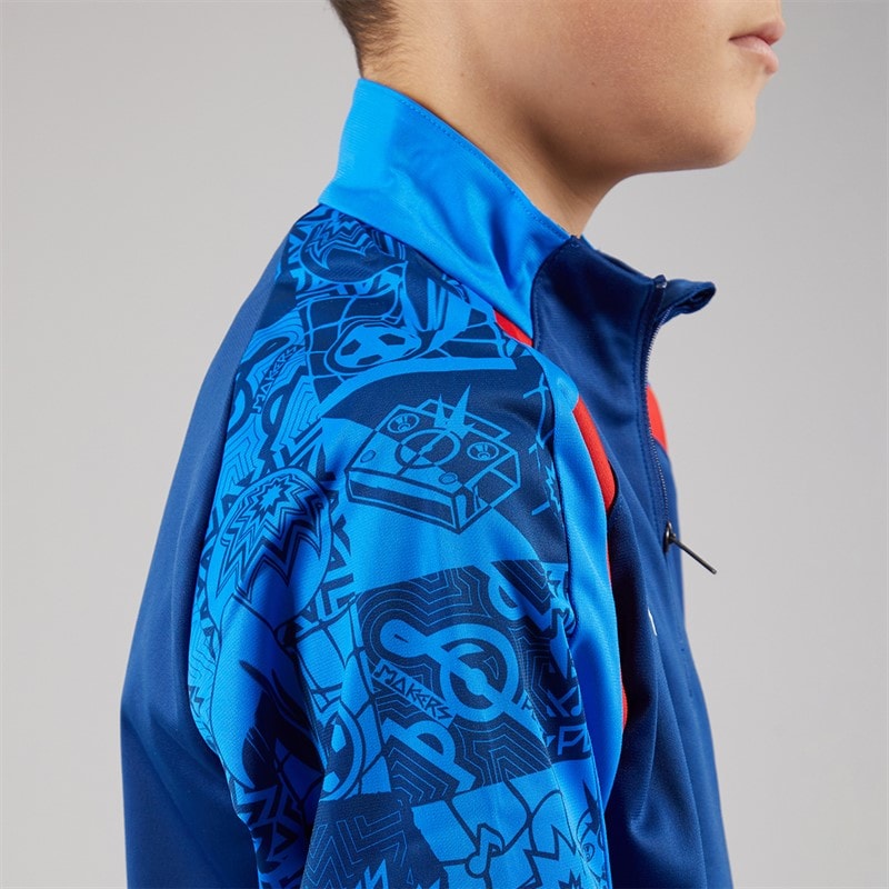 Puma Junior Neymar JR Playmaker 1/4 Top Blazing Blue/Puma White/Ultra Blue - Image 5