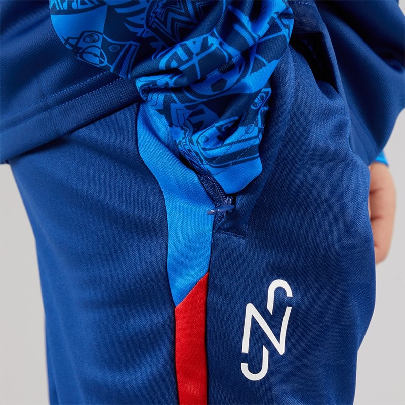 Puma Junior Neymar JR Playmaker Training Pant Blazing Blue/Puma White/Ultra Blue - Image 5