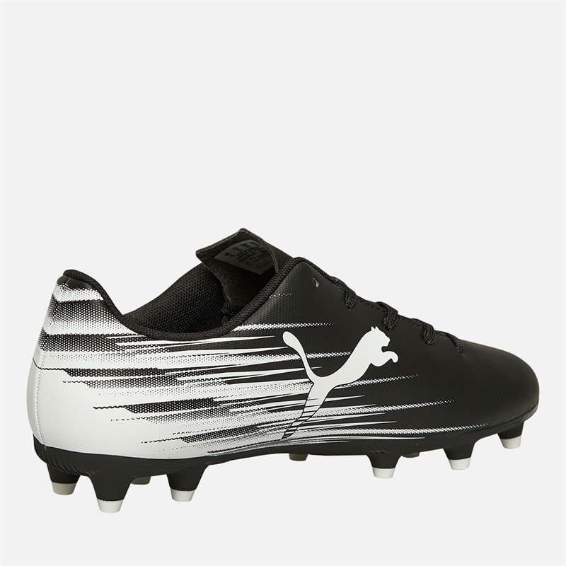 Puma Kids Attacanto II FG/AG Firm/Artifical Ground Football Boots Puma Black/Puma White - Image 5