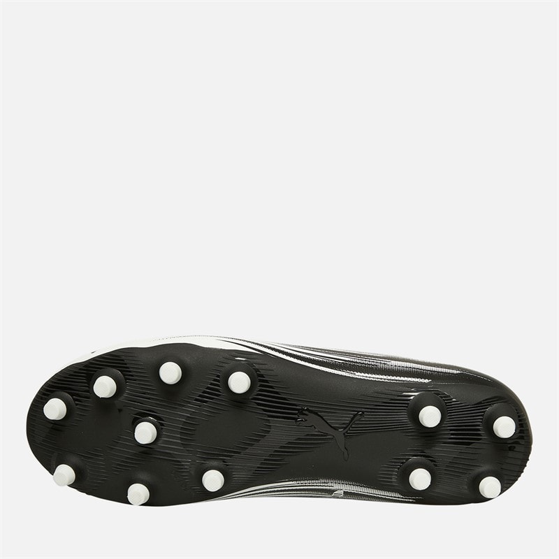 Puma Kids Attacanto II FG/AG Firm/Artifical Ground Football Boots Puma White/Puma Black - Image 2