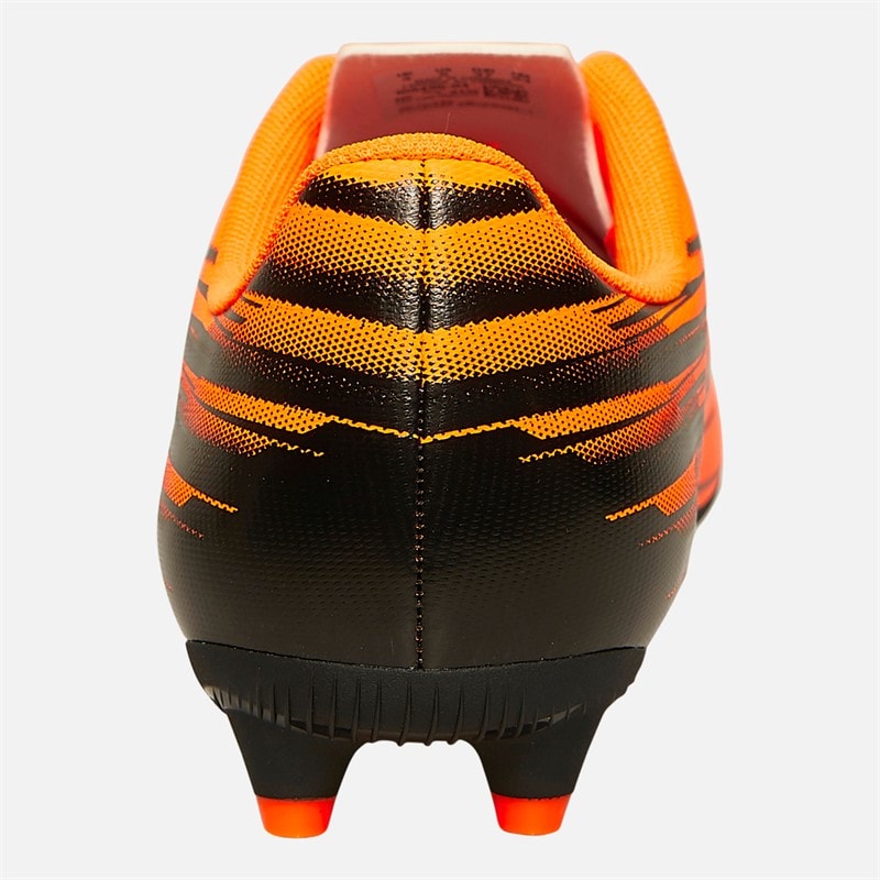 Puma Kids Attacanto II FG/AG Firm/Artifical Ground Football Boots Heat Fire/Puma Black - Image 3