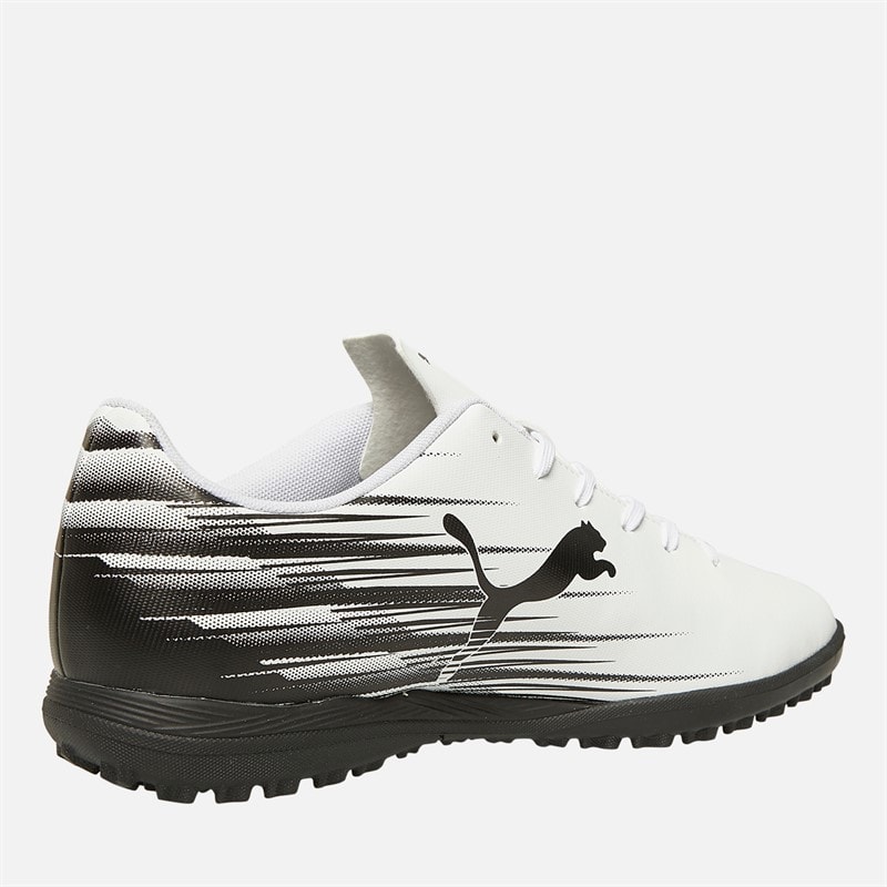Puma Mens Attacanto II TT Astro Football Boots Puma White/Puma Black - Image 5