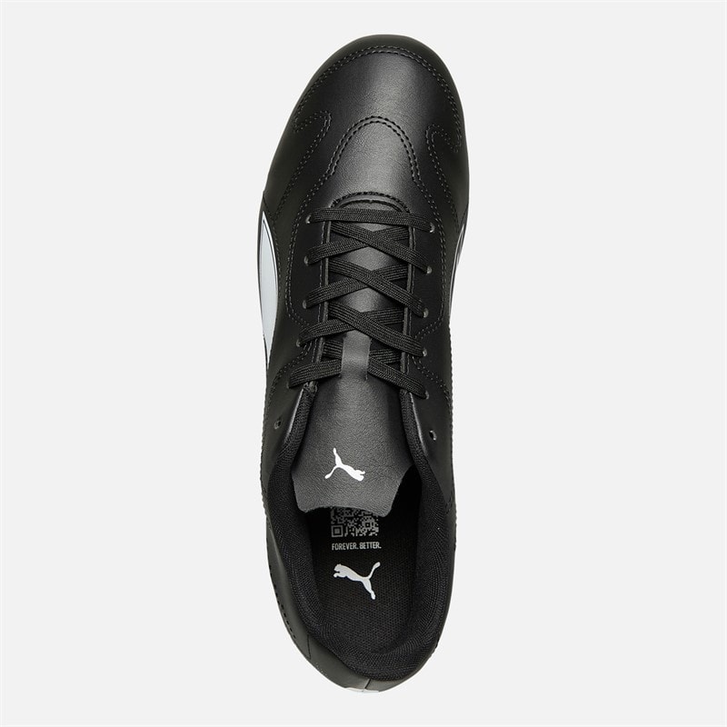 Puma Mens Vitoria II FG/AG Firm/Artificial Ground Football Boots Puma Black/Puma White - Image 4