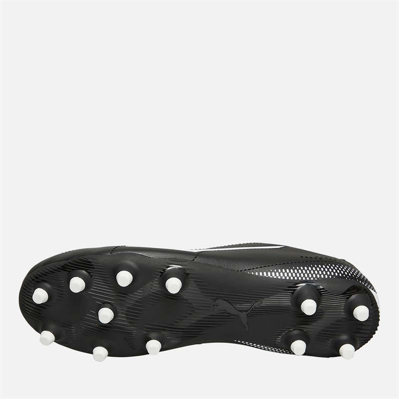 Puma Kids Vitoria II FG/AG Firm/Artificial Ground Football Boots Puma Black/Puma White - Image 2