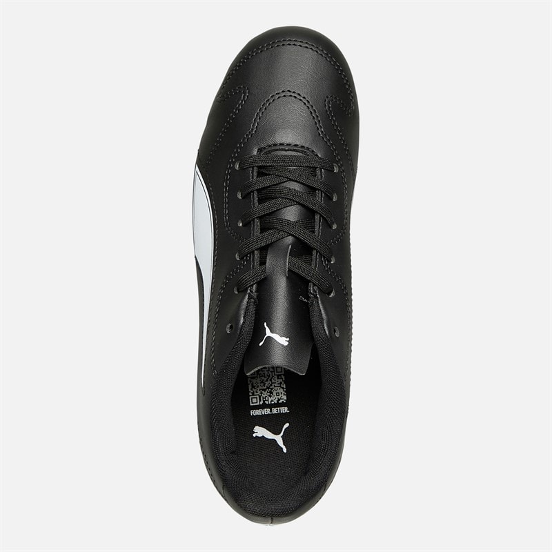 Puma Kids Vitoria II FG/AG Firm/Artificial Ground Football Boots Puma Black/Puma White - Image 4