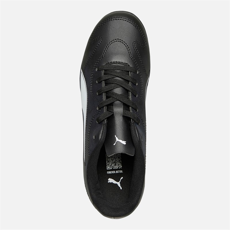 Puma Kids Vitoria II TT Astro Football Boots Puma Black/Puma White - Image 4