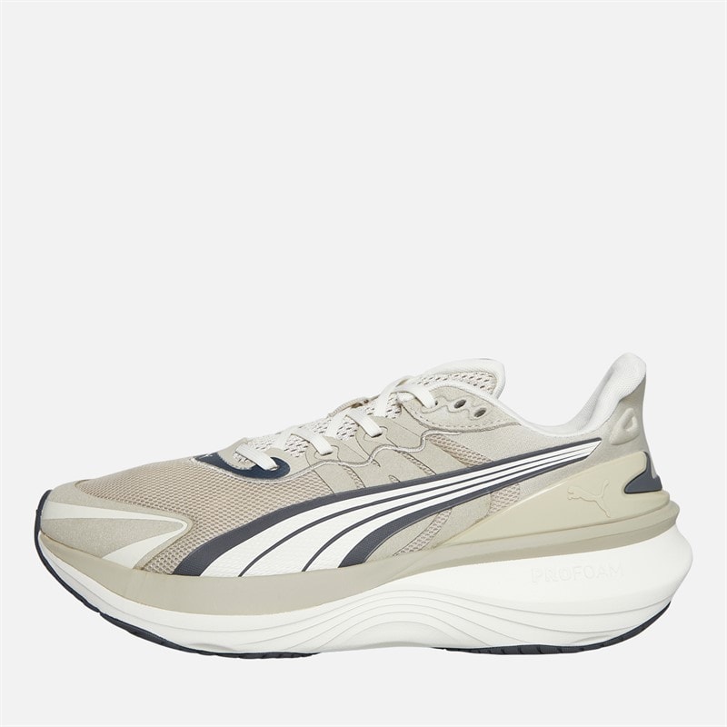 Puma Mens Pulse Pro Neutral Cushioned Running Shoes Desert Dust/Warm White/Dusky Gray