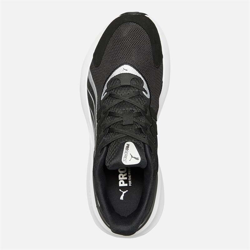 Puma Mens Pulse Pro Neutral Cushioned Running Shoes Puma Black/Puma White/Puma Silver - Image 4