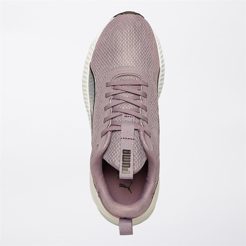 Puma Womens Flyer Lite 3 Neutral Running Shoes Plum Jam/Lilac Crush - Image 4