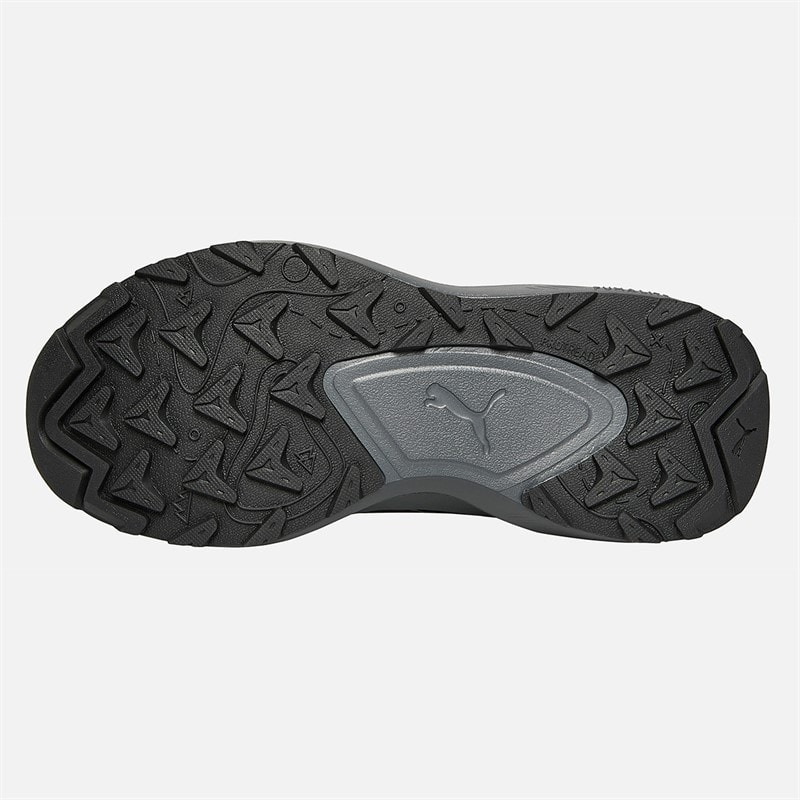 Puma Mens Skyrocket Lite Trail Running Shoes Puma Black/Heat Fire - Image 2