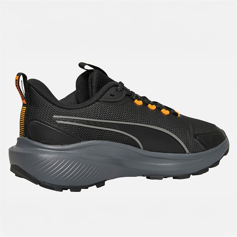 Puma Mens Skyrocket Lite Trail Running Shoes Puma Black/Heat Fire - Image 5