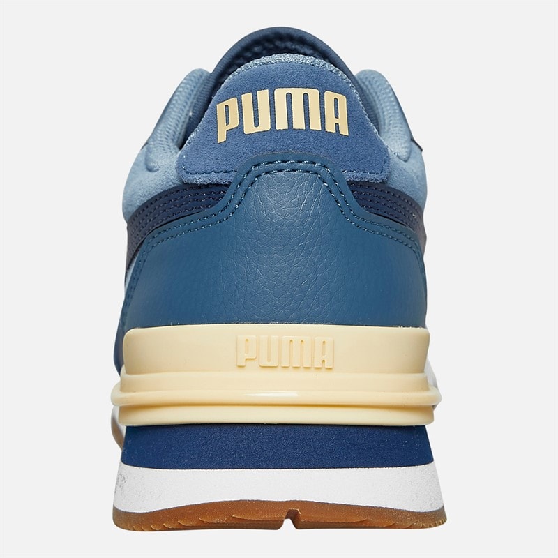 Puma Mens ST Runner V4 Suede Trainers Native Blue/Persian Blue/Dark Indigo - Image 3
