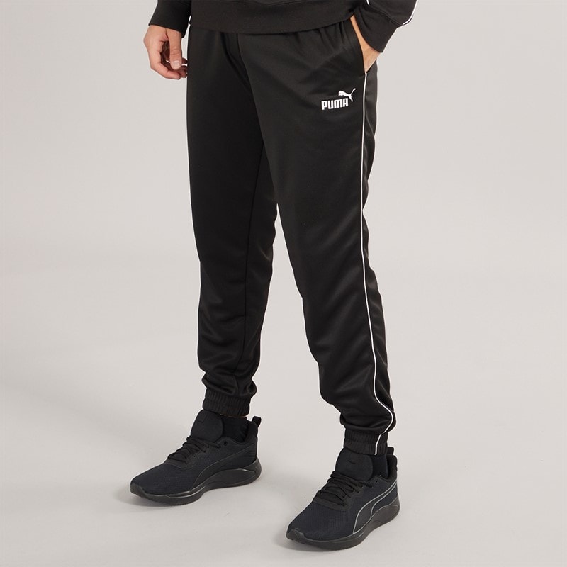Puma Mens Puma Sport Poly Track Pants Puma Black - Image 1