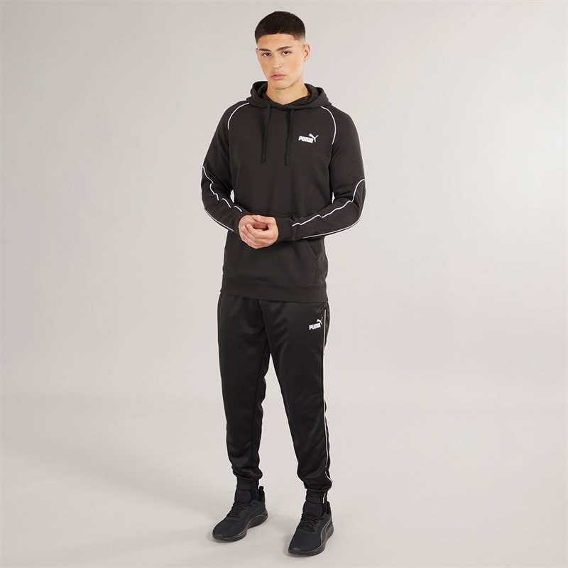 Puma Mens Puma Sport Poly Track Pants Puma Black - Image 4