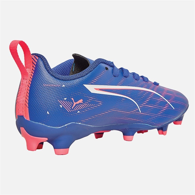 Puma Junior Ultra 5 Play FG/AG Firm/Artificial Ground Football Boots Lapis Lazuli - Image 5