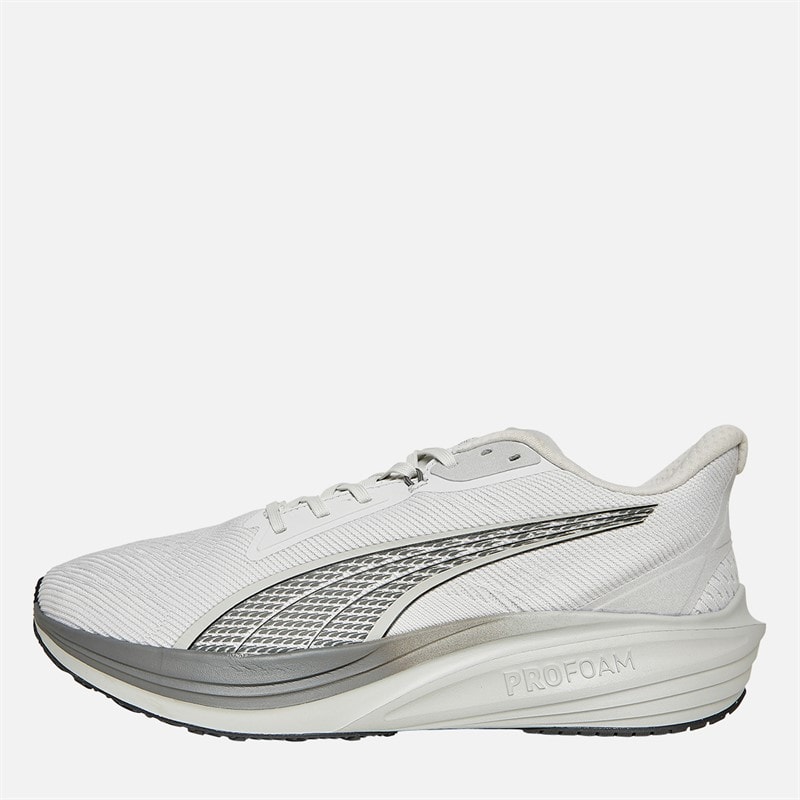 Puma Mens Darter Pro Profoam Neutral Running Shoes Grey/Grey - Image 1
