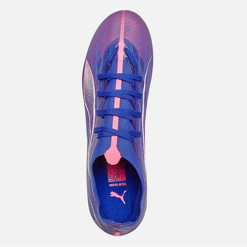Puma Mens Ultra 5 Match FG/AG Firm/Artificial Ground Football Boots Lapis Lazuli - Image 4