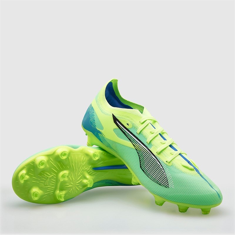 Puma Mens Ultra 5 Match FG/AG Firm/Artificial Ground Football Boots Fizzy Apple