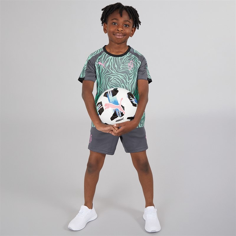 Puma Junior Boys Neymar JR Creativity Training Shorts Galactic Gray - Image 3