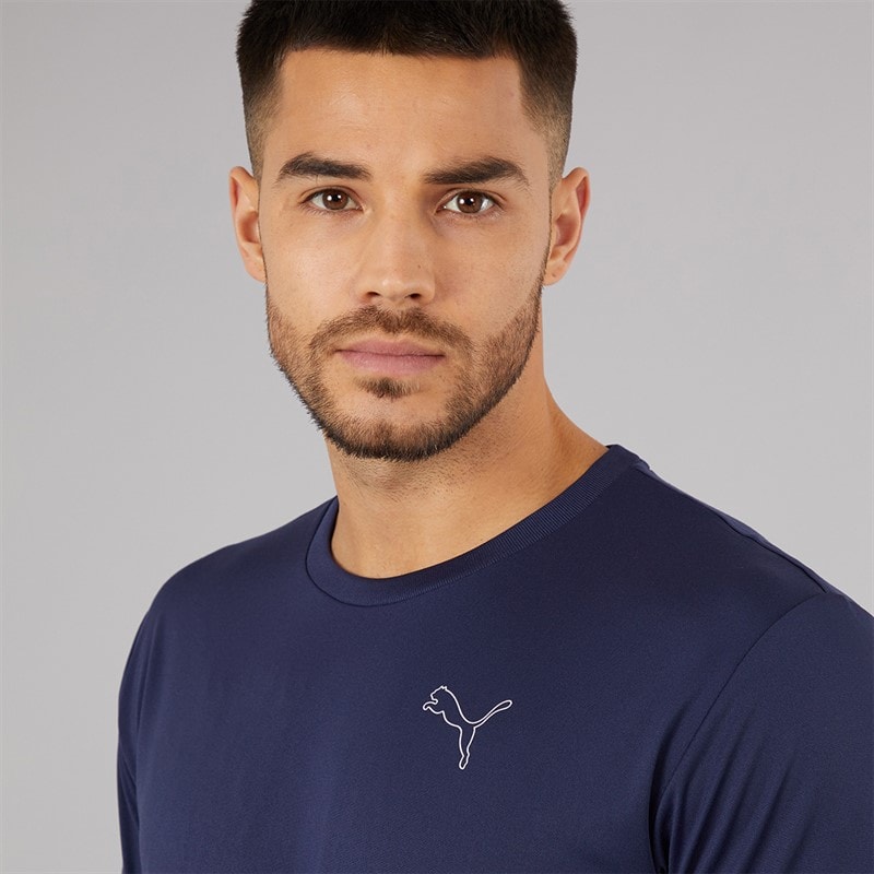 Puma Mens Training Top Puma Navy - Image 3