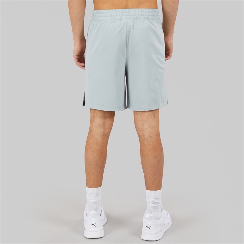 Puma Mens Woven 7 Inch Shorts Grey - Image 3