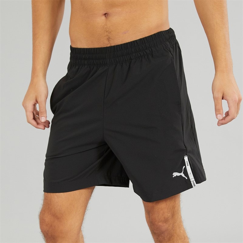 Puma Mens Woven 7 Inch Shorts Puma Black - Image 2