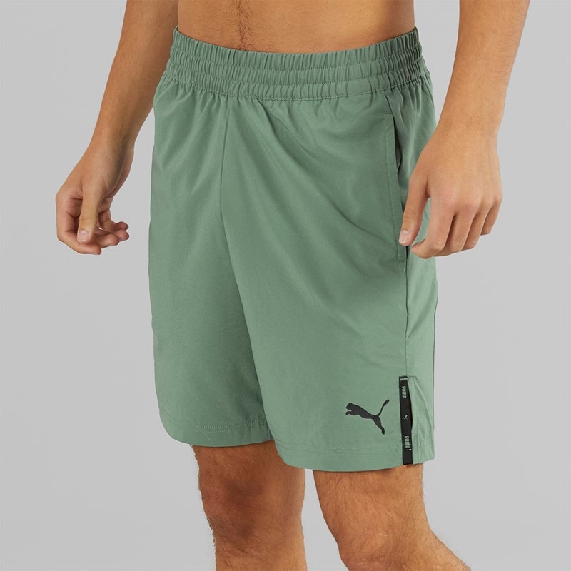 Puma Mens Woven 7 Inch Shorts Eucalyptus - Image 2