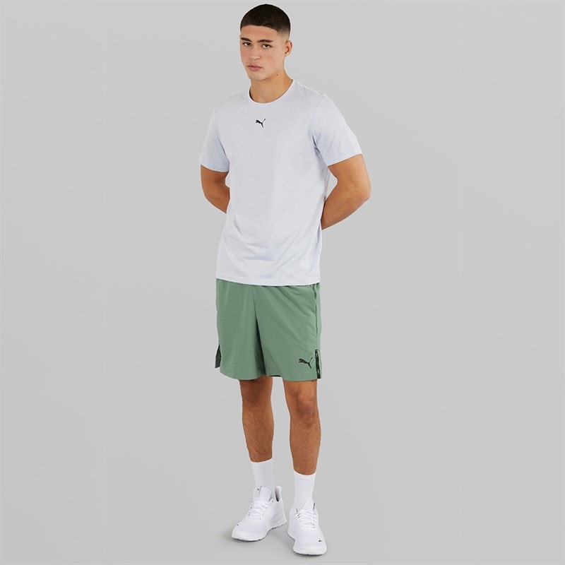 Puma Mens Woven 7 Inch Shorts Eucalyptus - Image 4