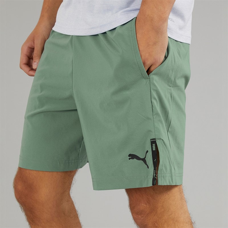 Puma Mens Woven 7 Inch Shorts Eucalyptus - Image 5
