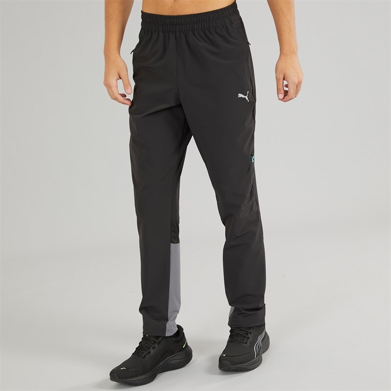 Puma Mens Train All Day dryCELL Woven Track Pants Black/Blue Grey - Image 2