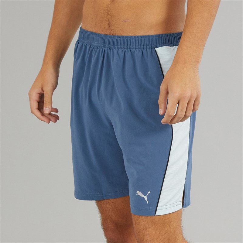 Puma Mens Velocity dryCELL 7 Inch Running Shorts Dark Indigo - Image 2