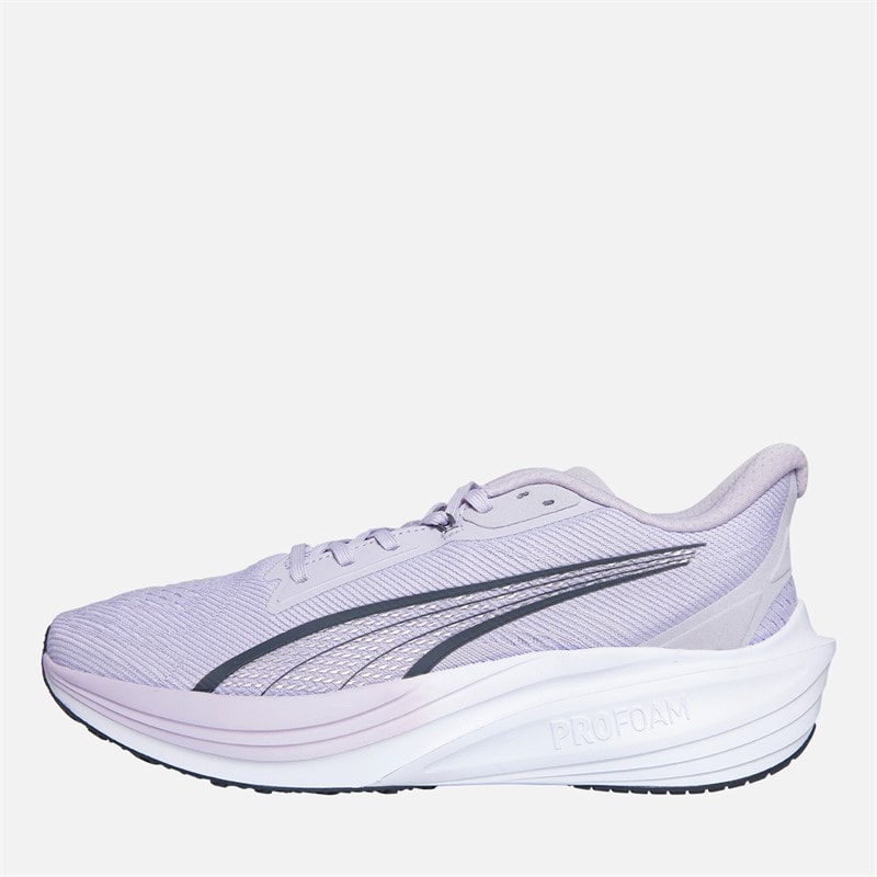 Puma Womens Darter Pro Profoam Neutral Running Trainers Purrple/Grey/White