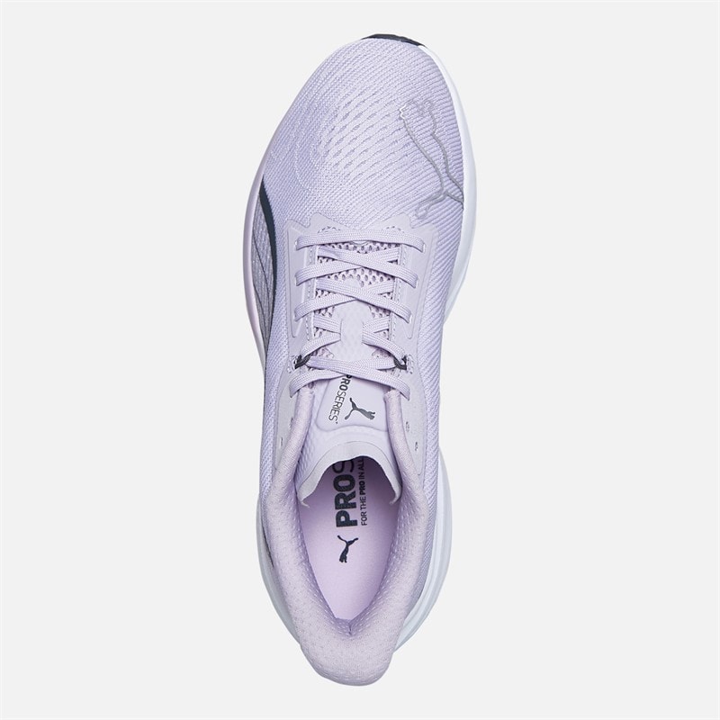 Puma Womens Darter Pro Profoam Neutral Running Trainers Purrple/Grey/White - Image 4