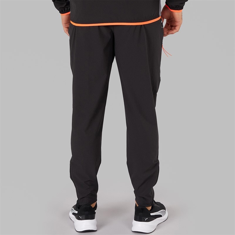 Puma Mens Flex Stretch dryCELL Woven Training Pants Black/Grey - Image 2