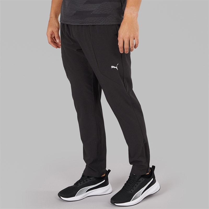 Puma Mens Flex Stretch dryCELL Woven Training Pants Puma Black - Image 1