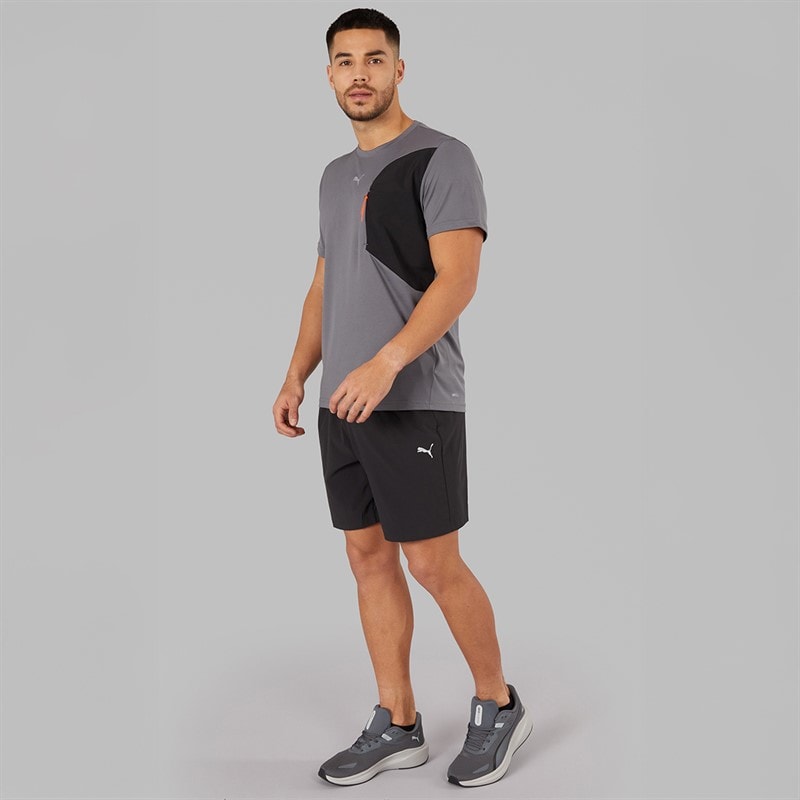 Puma Mens Flex Stretch Woven 7 Inch dryCELL Training Shorts Puma Black - Image 4