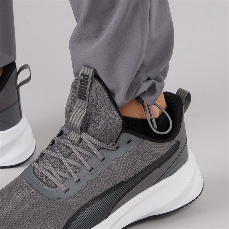Puma Mens Train All Day Tech Woven Training Pants Grey/Purple - Image 5