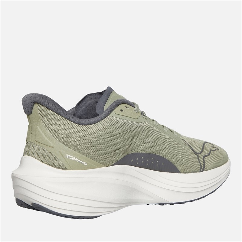 Puma Mens Darter Pro Profoam Neutral Running Trainers Green/Grey - Image 5