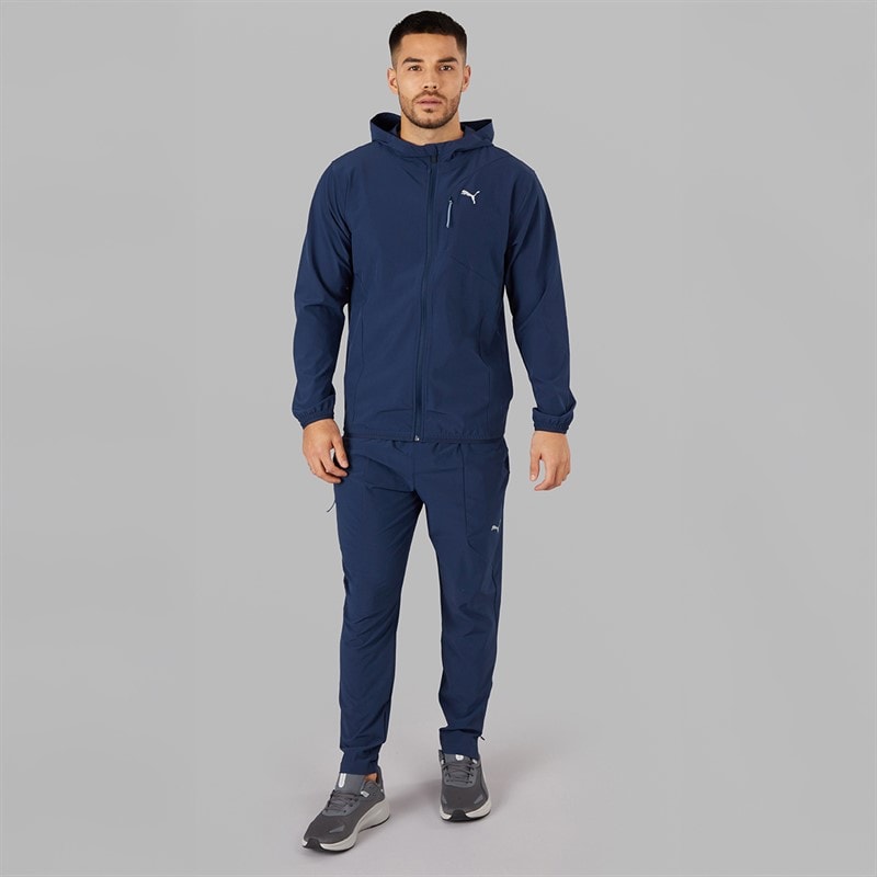 Puma Mens Flex Stretch dryCELL Woven Training Pants Club Navy - Image 4