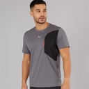 Puma Mens Flex Pocket Jacquard dryCELL Training Top Cool Dark Grey