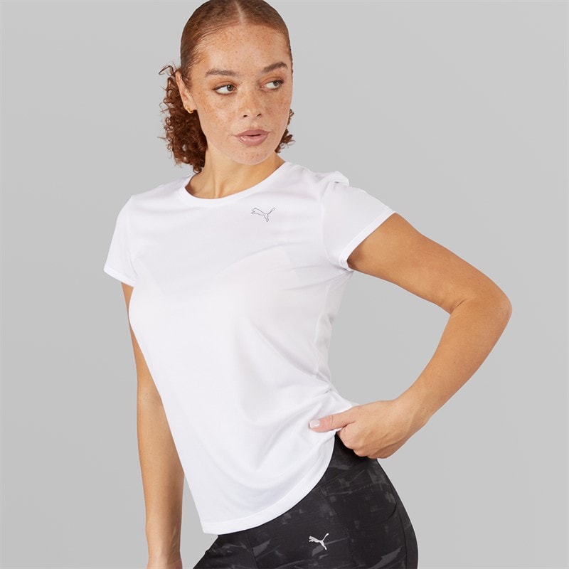 Puma Womens Active Training Top Puma White - Image 1