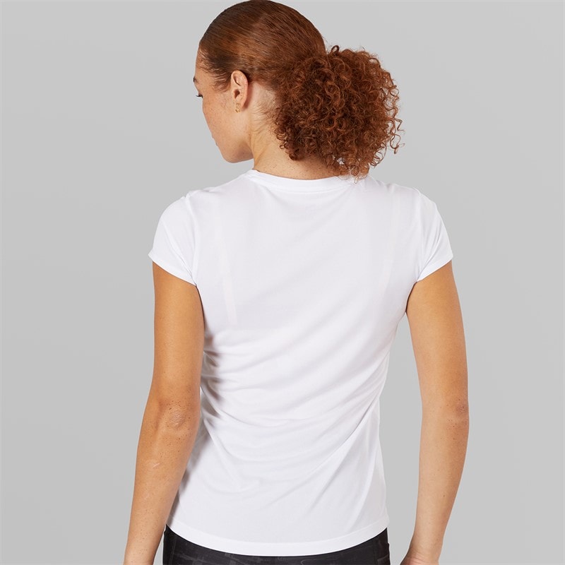 Puma Womens Active Training Top Puma White - Image 2