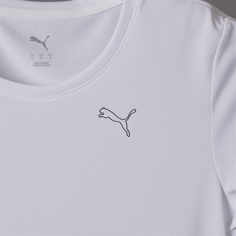 Puma Womens Active Training Top Puma White - Image 3