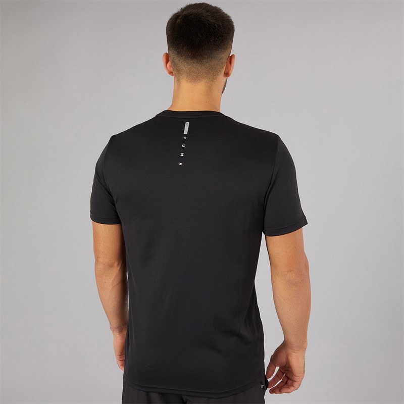 Puma Mens Flex Pocket Jacquard dryCELL Training Top Puma Black - Image 2