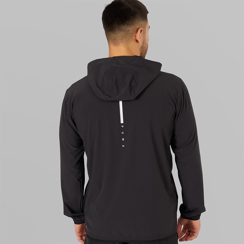Puma Mens Flex Stretch dryCELL Woven Training Jacket Puma Black - Image 2